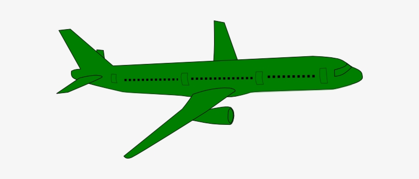 Airplane Clip Art At Clker - Aeroplane Black And White, transparent png #819471