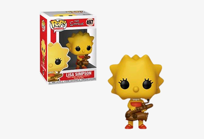 Lisa Simpson Pop Vinyl Figure // Preorder - Pop Vinyl, transparent png #8100372