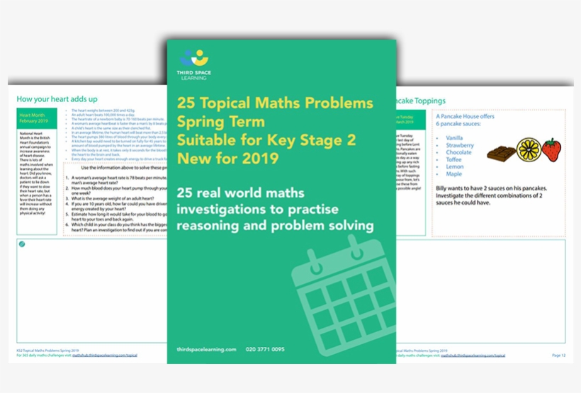25 Great Ideas For Fun Maths Lessons, Linked To Calendar - Problem Solving, transparent png #8100692