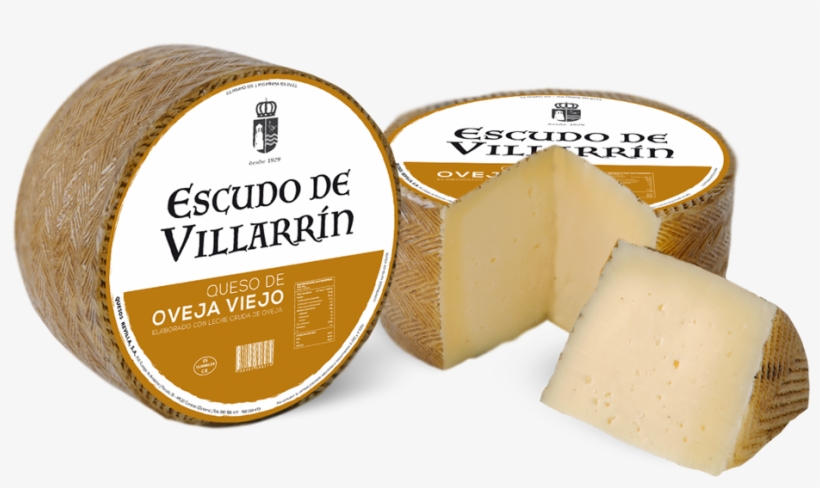 Escudo De Villarrín Queso Oveja Viejo - Caerphilly Cheese, transparent png #8100825