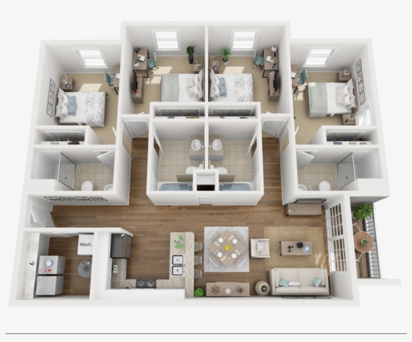 The Dolly - Sunchase Apartments Jmu, transparent png #8101132
