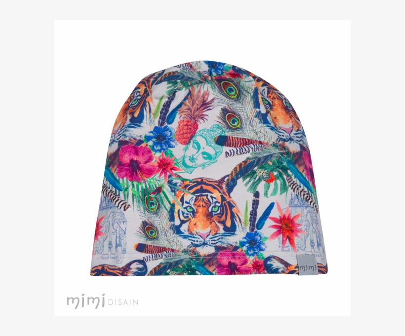 Summer Beanie Alf Tiger - Beanie, transparent png #8101155