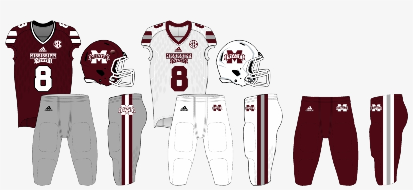 Mississippi State Football Uniforms 11 1 16 - Sports Jersey, transparent png #8102203