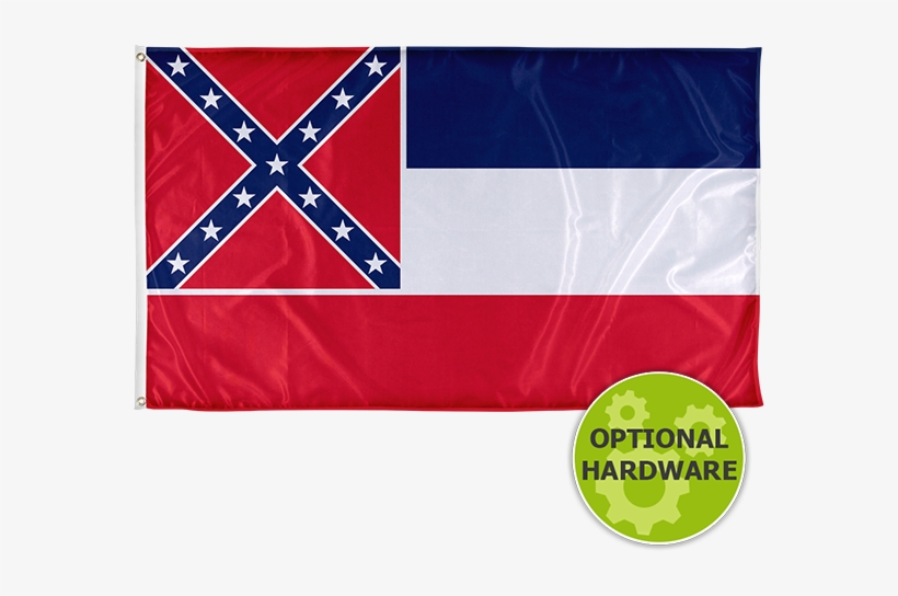 Mississippi State Flag Di8020 Show Your Mississippi - Dixieland, transparent png #8102363