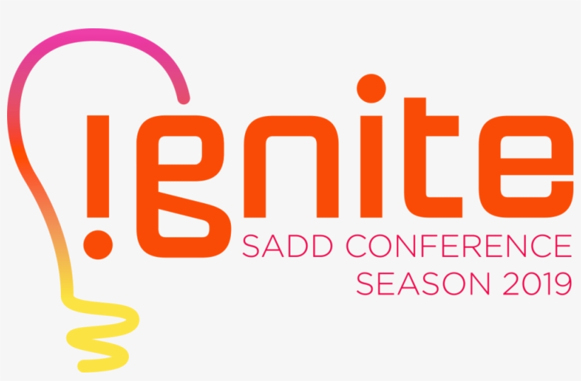 Sadd Ignite Conference Logo - Graphic Design, transparent png #8102554
