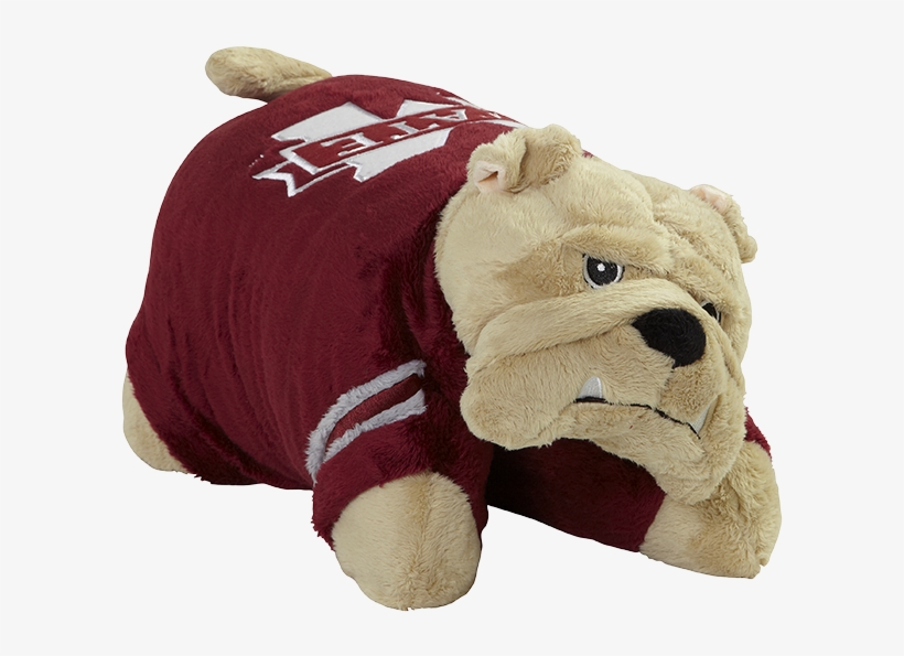 Ncaa Mississippi State Bulldogs Pillow Pet Customized - Stuffed Toy, transparent png #8102584