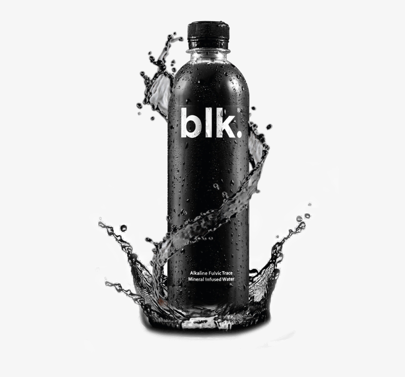Blk - Water - Glass Bottle, transparent png #8103257