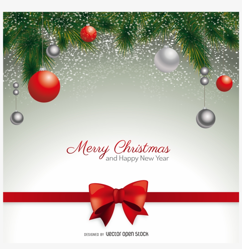 Card Santa Claus Wedding Invitation Vector Greeting - Christmas Greetings Vector Png, transparent png #8103403