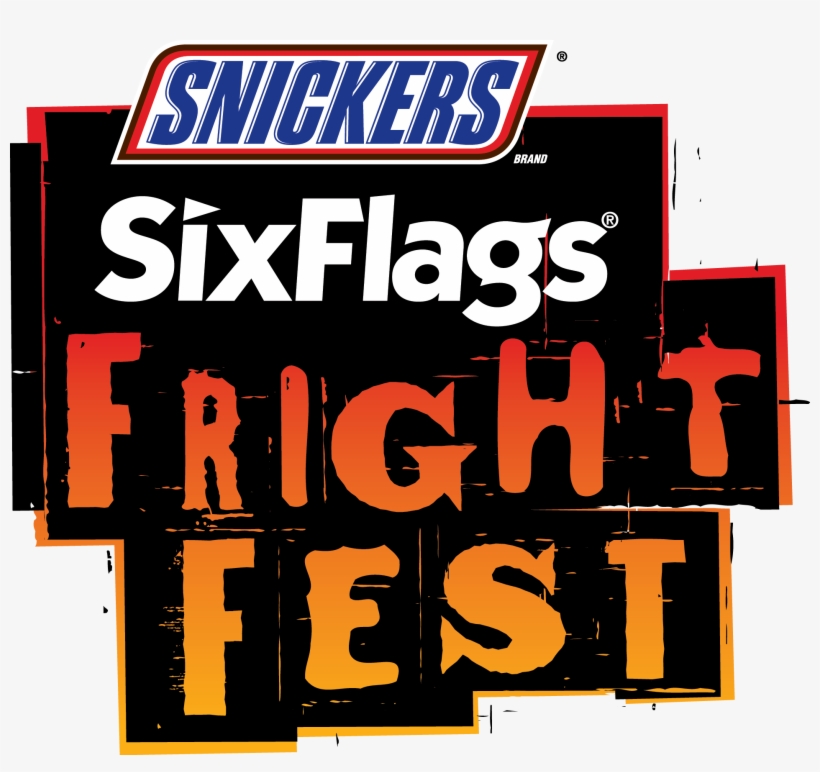 Six Flags Fright Fest - Six Flags Great America Fright Fest Logo, transparent png #8103484