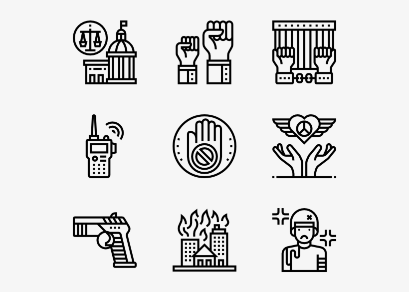 Protest - Astronaut Icon, transparent png #8103526