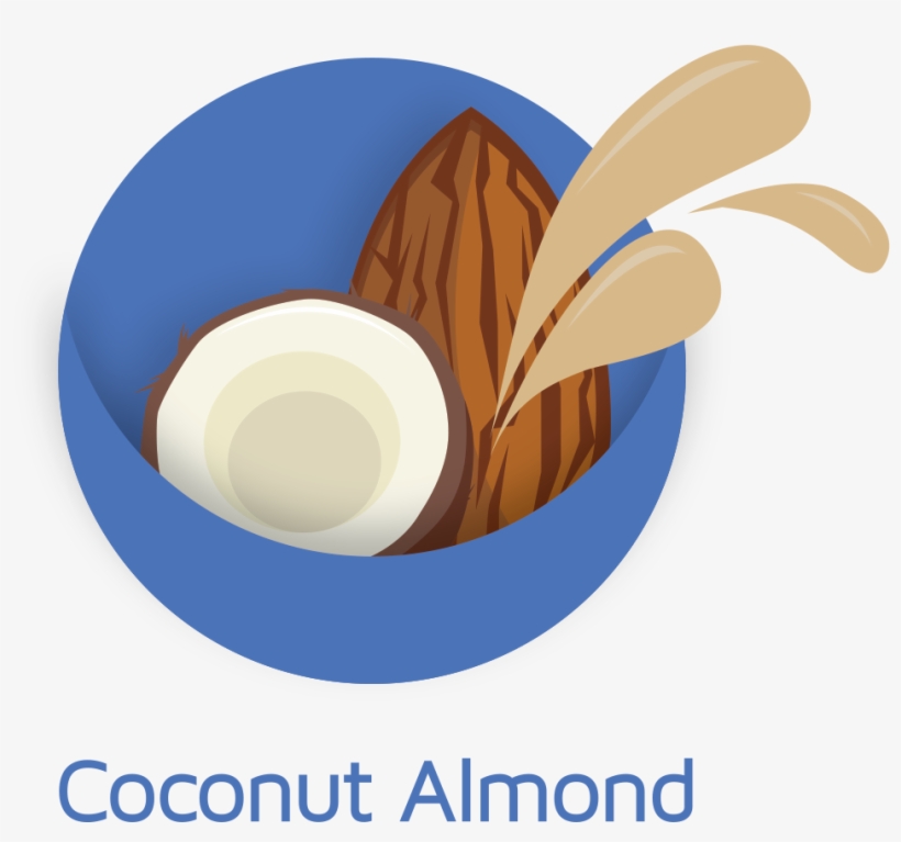 Coconut Almond Icon, transparent png #8103607
