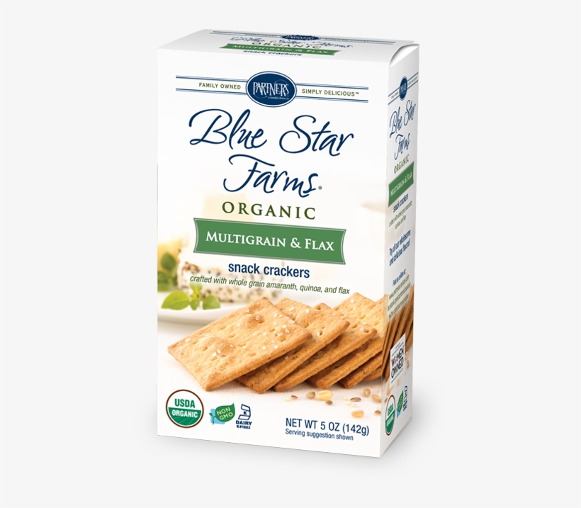 Blue Star Farms - Blue Star Farms Sprouted Lentil Cracker, transparent png #8103656