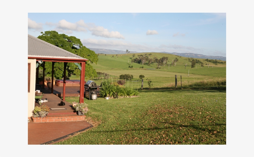 Farmhouse, Cottage & Stonehouse With Rural & Ocean - Yard, transparent png #8103876