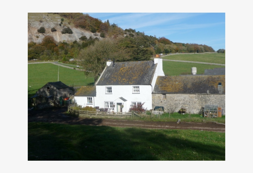 Farmhouse On Working Farm - Cottage, transparent png #8103961