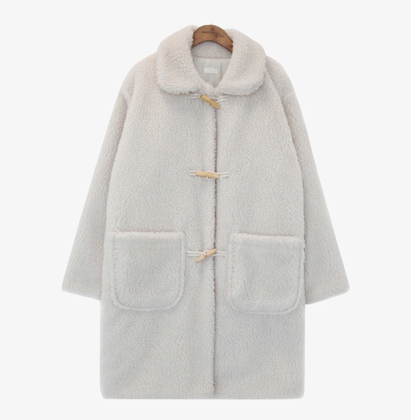 Dumble Collar Duffle Coat - Woolen, transparent png #8104246
