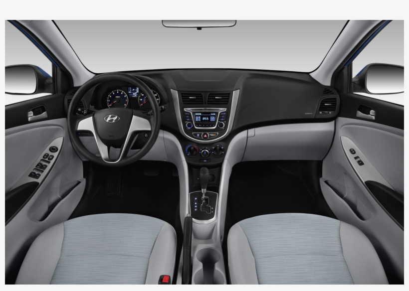 Hyundai Accent Reviews - Hyundai Accent Hatchback 2019 Interior, transparent png #8104532