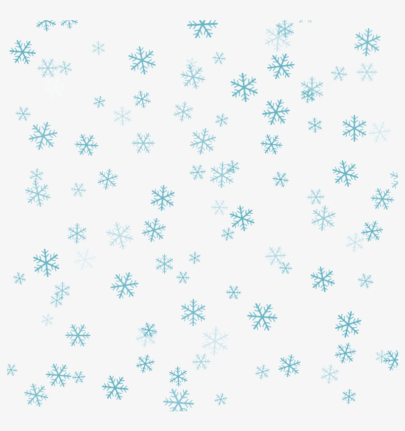 Pattern Transprent Png - Blue Snowflake Background Png, transparent png #8105083
