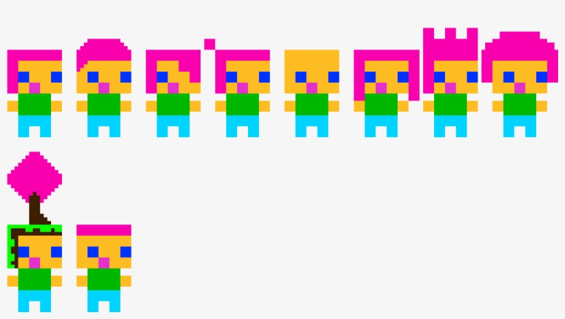 Male Pink Hair, transparent png #8105693