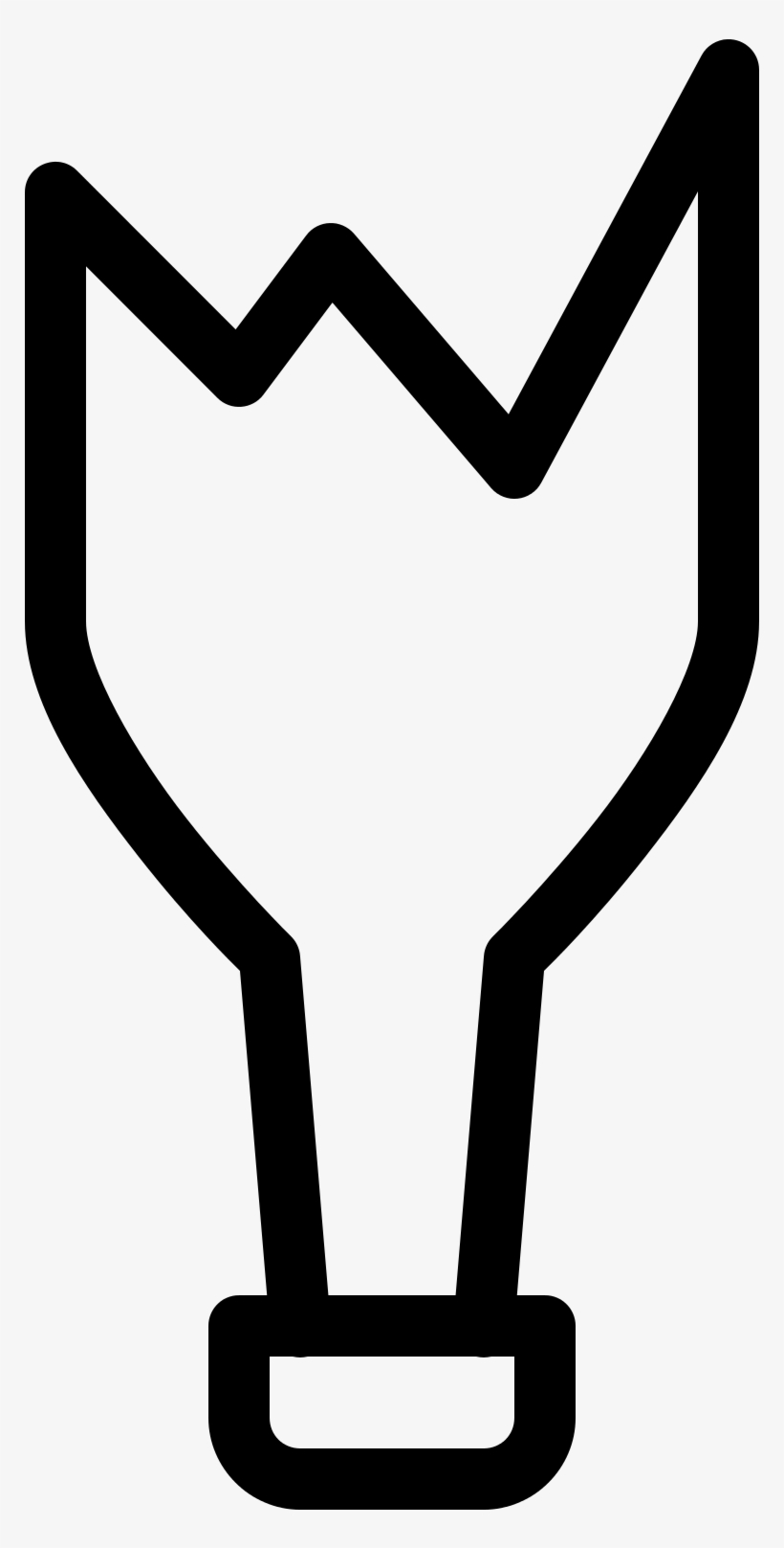 Broken Bottle Icon - Broken Bottle Clipart Black And White, transparent png #8105838