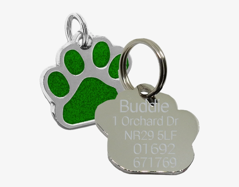 Pet Tags Paw, transparent png #8106045