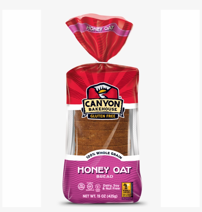 Canyon Bakehouse Bread, Loaf, Honey Oat - Canyon Bakehouse Ancient Grain Bread, transparent png #8106080