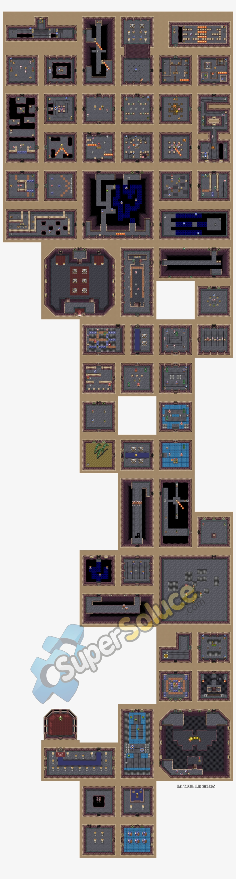 Tour De Ganon - Floor Plan, transparent png #8106186