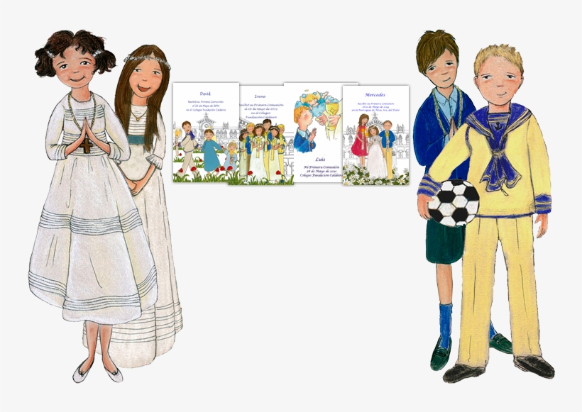 Macarena Smerdou, Diseño E Ilustración - Recordatorios Personalizados Primera Comunion, transparent png #8106345