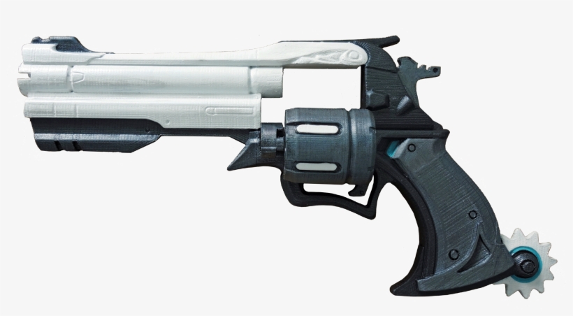 Mccree Peacekeeper Revolver - Mccree Gun Png, transparent png #8106981