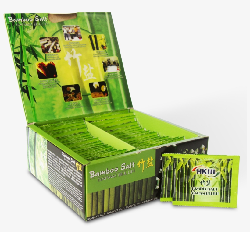 Hkiii Life Bamboo Salt 5g X 50 Sachets - Bamboo Salt, transparent png #8107212