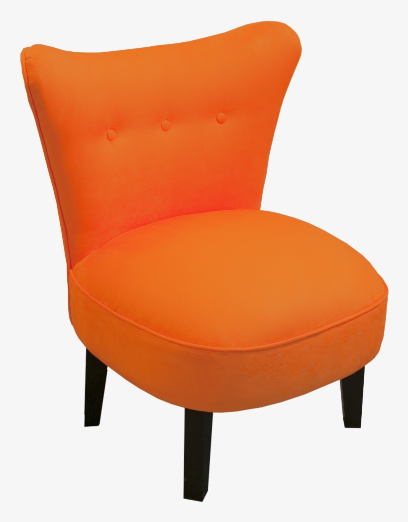 Sillon Miami Silla Naranja Muebles Decoracion Hogar - Sillones Naranjas Png, transparent png #8107522