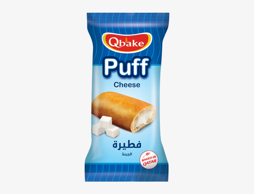 Cheese Puff - Qbake Puff Cheese, transparent png #8107602
