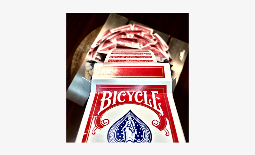 Special Edition Cascading Cards Bicycle Rider Back - Emblem, transparent png #8108149