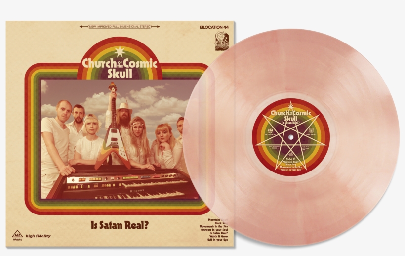 Pink Nebula Edition Vinyl - Church Of The Cosmic Skull, transparent png #8108387