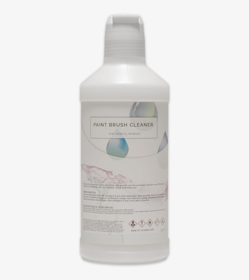 Paint Brush Cleaner 1l - Plastic Bottle, transparent png #8108782
