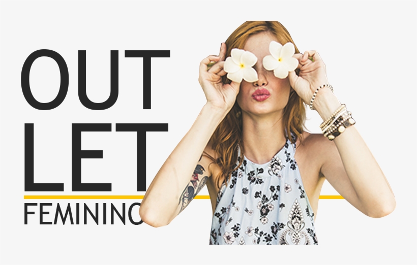 Outlet-feminino - Girl, transparent png #8109380