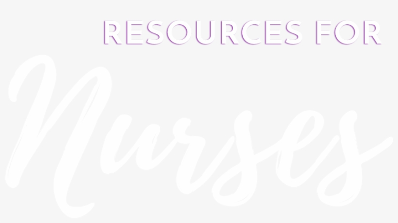 Resources For Nurses - Calligraphy, transparent png #8109440