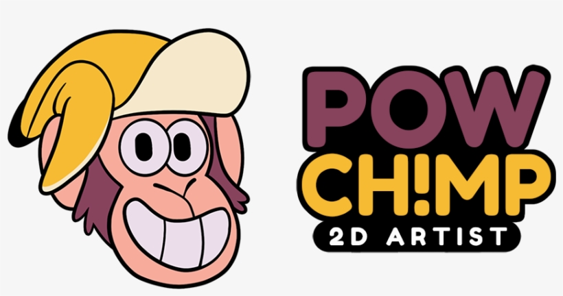 Powchimp - Cartoon, transparent png #8109720