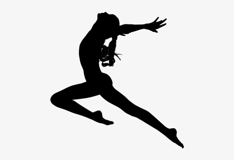Gymnastics Silhouette - Anoressia Ginnastica Artistica, transparent png #8109728