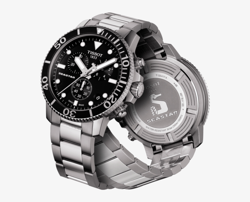 Image Watch Tissot Seastar 1000 Chronograph - Tissot Seastar 1000 計時, transparent png #8109753