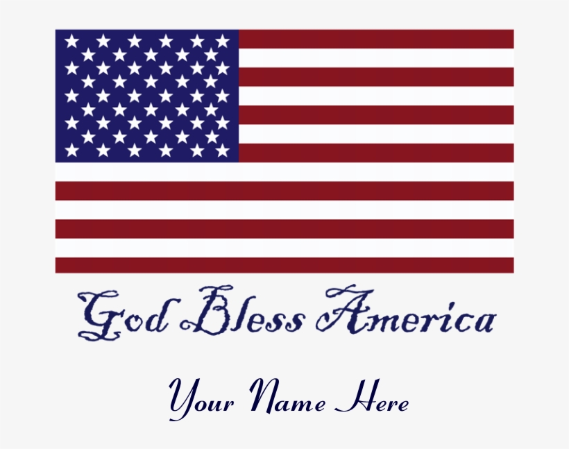 God Bless America Dog T-shirt - Flag Usa, transparent png #8109863