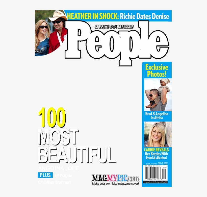 Making Your Own Magazine Cover - Make Your Own Magazine Cover, transparent png #8109990