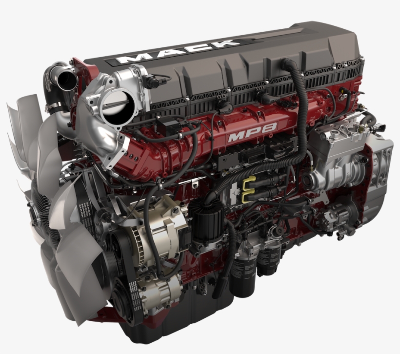 Mp ®8 - Mack Mp8 Engine, transparent png #8110156