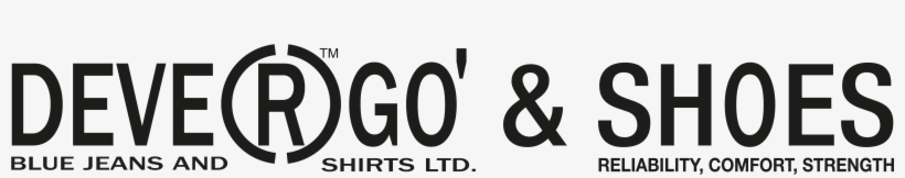 Devergo Shoes Logo 2018 Black - Oval, transparent png #8110432