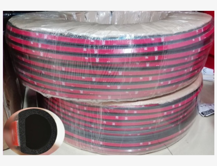 Universal Rubber Seal Strip 3m Adhesive Backed - Wire, transparent png #8110443