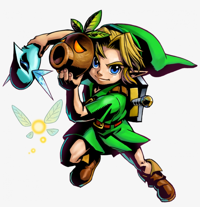 Link Majora's Mask 3d, transparent png #8110875