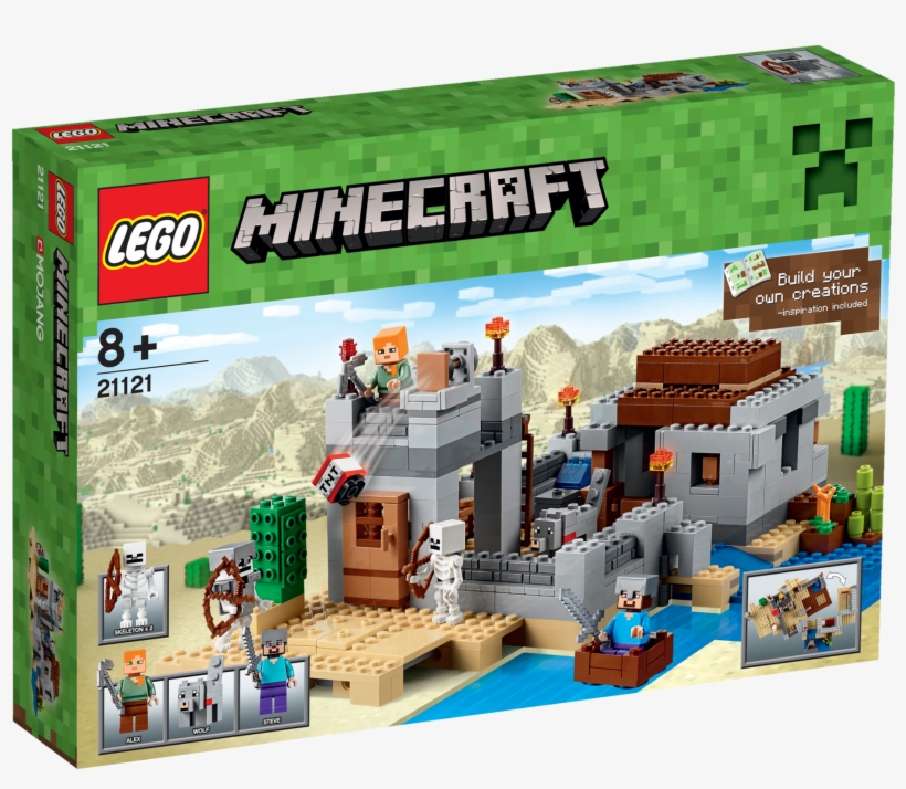 Lego Minecraft The Desert Outpost - Lego Minecraft 21121, transparent png #8111361