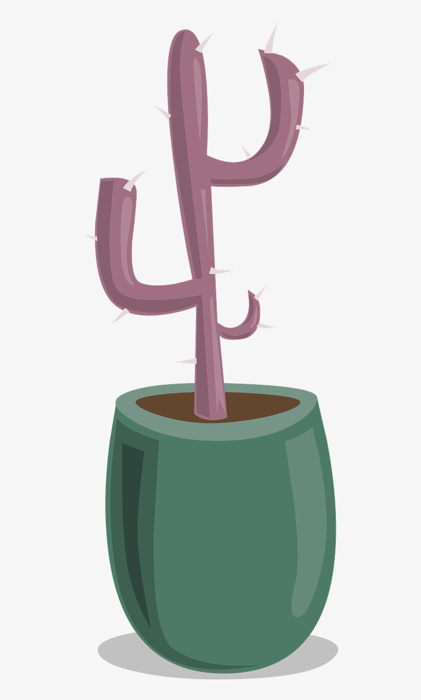 Plant Cactus Succulent - Silueta De Cactus Para Imprimir, transparent png #8111614