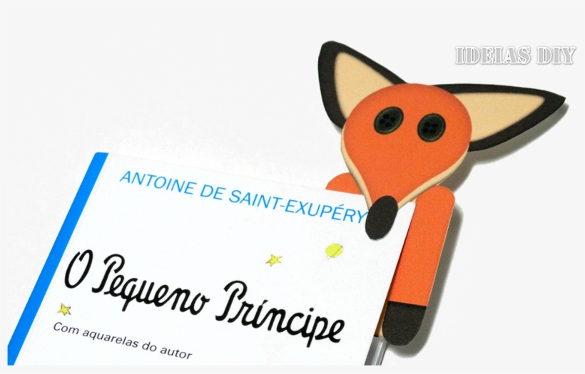 Marca Página Raposa Do Filme Pequeno Príncipe - Livro O Pequeno Principe, transparent png #8111676