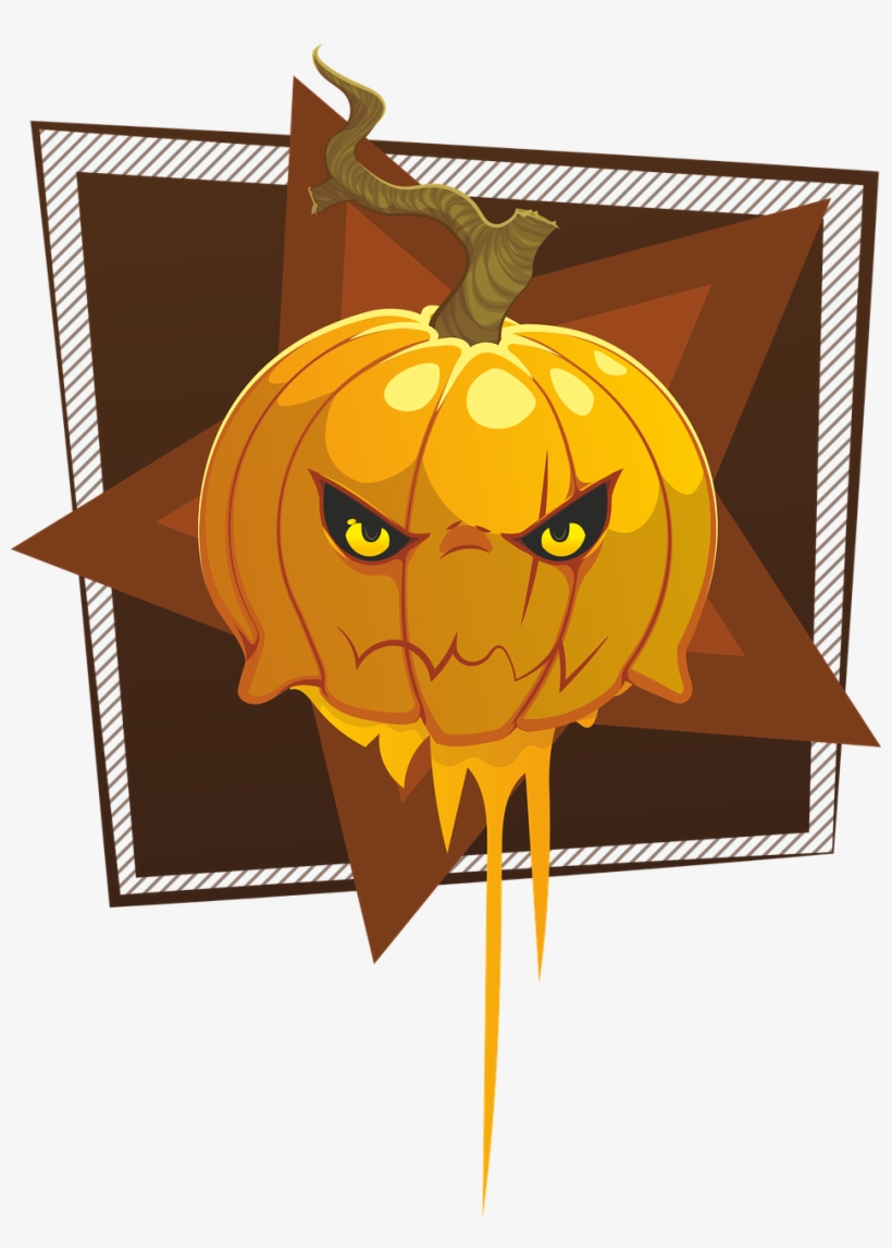 Hallloween Vector Pumpkin - Pumpkin, transparent png #8111854