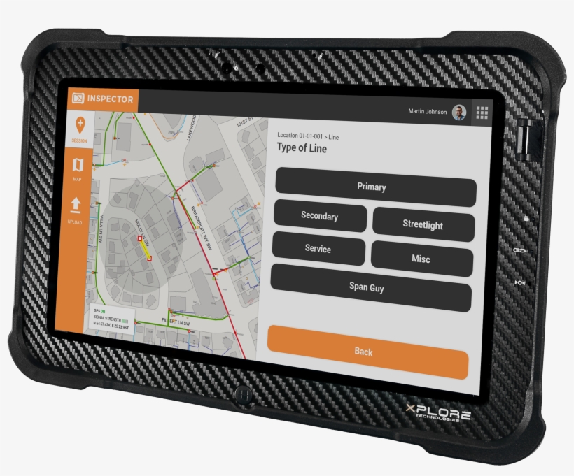 With Our Inspector Application Your Field Crew Can - Tablet Computer, transparent png #8111859